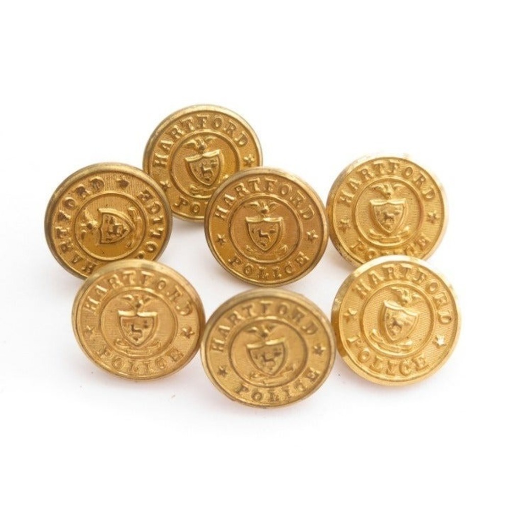 Vintage Hartford‎ Gold Toned Buttons Lot